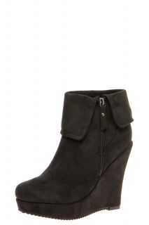  Footwear  Boots  Nadine Turn Over Collar Wedge Shoe 