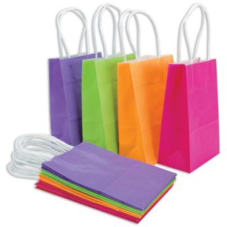 Paper Reflections Small Gift Bags   Bright Colors   13 Count  Meijer 