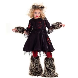 Howlette Werewolf Girls Costume   Size Small/Medium (6 8)  Meijer 