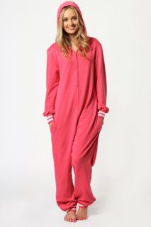  Clothing  Onesies  Holly Hooded Contrast Cuffs Onesie