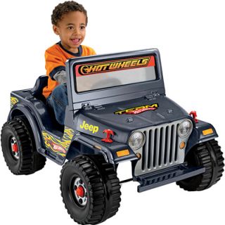Fisher Price Jeep Power Wheels Hot Wheels Lil Wrangler Battery 