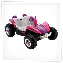 Fisher Price Power Wheels Battery Operated Dune Racer Pink Riding Toy