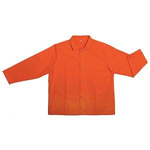  INTERNATIONAL INC. Flame Retardant Jacket,Orange,2XL   5WYP4 