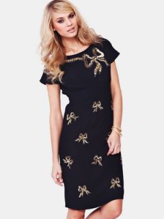 South Bow Embellished Pencil Dress  Very.co.uk