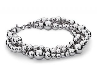 Toursade Bead Bracelet in Sterling Silver  Blue Nile