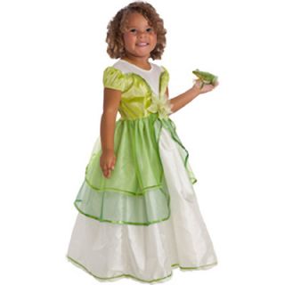 Little Adventures Lily Pad Princess Dress Up Costume   Size Large (6)