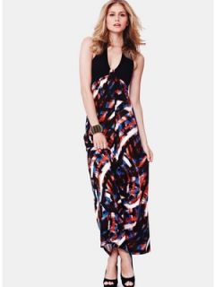 South Printed Halter Maxi Dress Very.co.uk