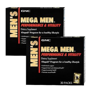 Buy the GNC Mega Men® Performance & Vitality Program 2 Pack on http 