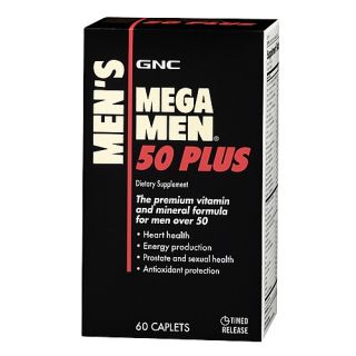 Buy the GNC Mega Men® 50 Plus Multivitamin on http//www.gnc