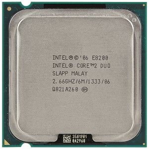 Intel Core 2 Duo E8200 2.66GHz 1333MHz 6MB Socket 775 Dual Core CPU 