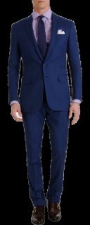 Ralph Lauren Black Label Dot Pinstripe Suit 