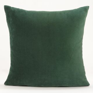 Green Eden Velvet Throw Pillow  World Market