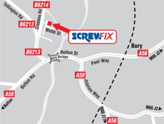Bury   Screwfix Store