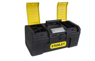 Stanley One Touch Tool Box   19in from Homebase.co.uk 