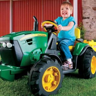John Deere® Ground Force Tractor, with Trailer      Canada
