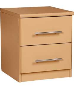Anderson 2 Drawer Bedside Chest   Beech Effect. from Homebase.co.uk 