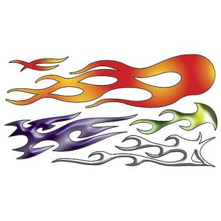 Image of Flames Decal Kit by Chroma Graphics   part# 5305