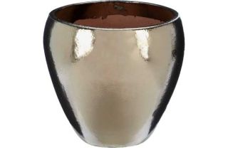 Bronze Glazed Egg Pot   54cm from Homebase.co.uk 