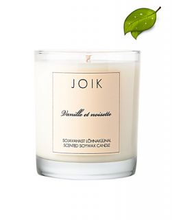 BEAUTY @ HOME   JOIK / VANILLE ET NOISETTE SOYWAX CANDLE   NELLY