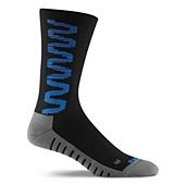 Reebok  Mens Zignature Crew Sock Socks Q25209 Black/Blue WS086