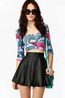 Jungle Cat Crop Top in Whats New Clothes Tops at Nasty Gal 