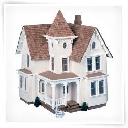 Greenleaf Fairfield Dollhouse Kit   1/2 Inch Scale