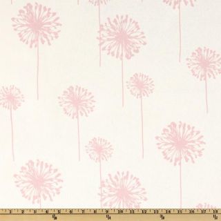 Premier Prints Dandelion White/Bella Pink   Discount Designer Fabric 