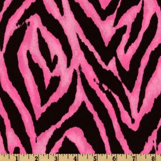 Animal Prints Tiger Pink/Black   Discount Designer Fabric   Fabric 