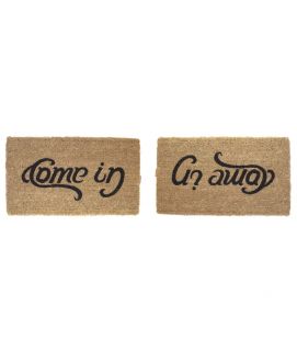 COME IN, GO AWAY DOORMAT  Doormat, Come In, Go Away, Humor 