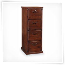Huntington Oxford 4 Drawer Vertical Filing Cabinet by Kathy Ireland 
