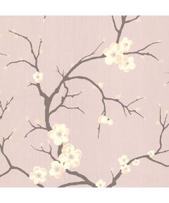 Dulux Blossom Wallpaper   Rose from Homebase.co.uk 