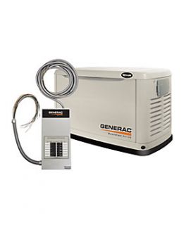 Generac® 10kW/9kW Air Cooled Automatic Standby Generator, CARB 