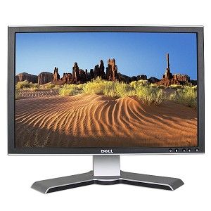 22 Dell 2208WFPt DVI Rotating Widescreen LCD Monitor w/USB Hub (Black 