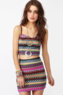 Neomi Stripe Skirt in Clothes at Nasty Gal 