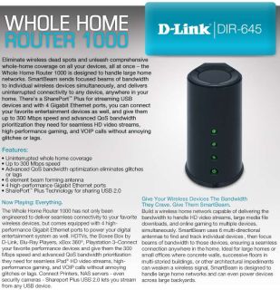 Buy the D Link 1000 Whole Home Router .ca