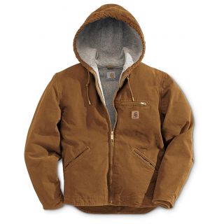 Sandstone Sierrra Hooded Jacket, By Carhartt   354520, Jackets/Coats 