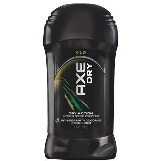 AXE Dry Invisible Solid Deodorant, Kilo 2. 7 oz   