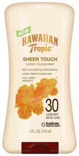 Hawaiian Tropic Sheer Touch Lotion SPF 30 Sunscreen   