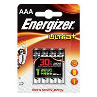 Halfords  Energizer Ultra Plus AAA 4 Pack