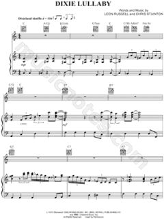 Image of Clint Black   Dixie Lullaby Sheet Music    & Print