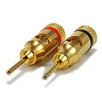 Product Image for 1 PAIR OF High Quality Copper (non banana) Speaker 