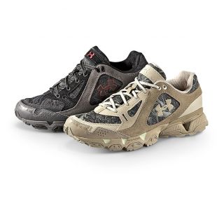 Mens Under Armour(R) Chetco 2 Athletic Shoes, Black / Red and Tan 