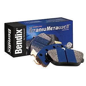 Bendix Titaniumetallic II Brake Pads   Semi Metallic   JCWhitney