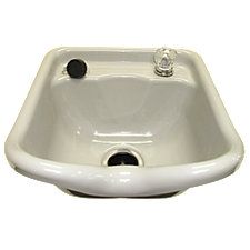product thumbnail of Gypsy II Acrylic Shampoo Bowl   Gray