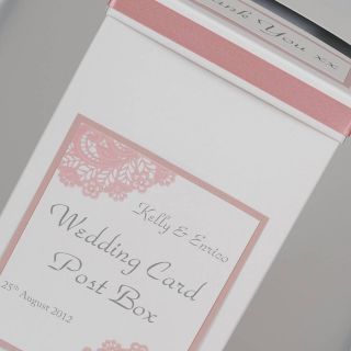 personalised victoria wedding post box by dreams to reality design ltd 