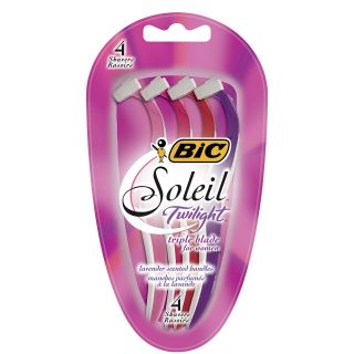 Bic Soleil Twilight Scent For Women Sensitive Skin    4 ct.