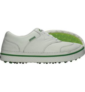 Golfsmith   Mens Preston Golf Shoes (White/Green)  