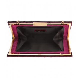 Salvatore Ferragamo   POCHETTE EN VELOURS LAYLA   