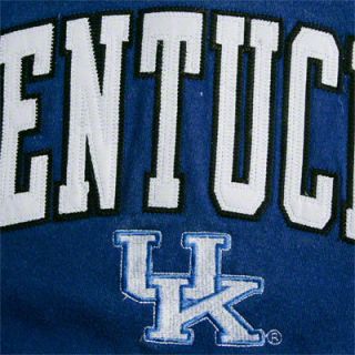 Kentucky Wildcats Royal Acid Washed Mascot Hooded Sweatshirt 