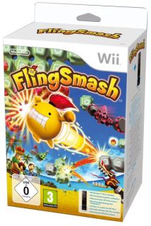 Flingsmash with Wii Remote Plus (Black) Nintendo Wii  TheHut 
